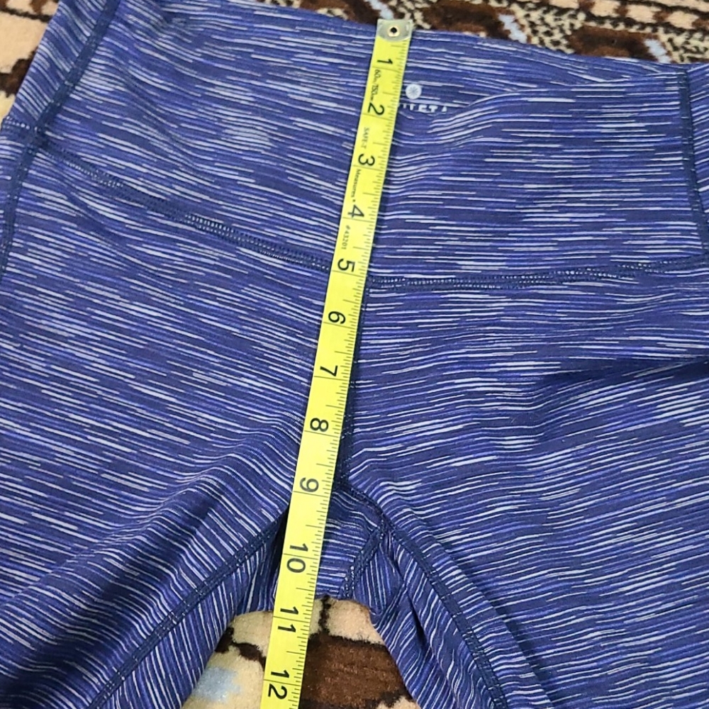 Athleta Capri Leggings Blue size small - Picture 9 of 10